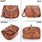 Genuine Leather Small Crossbody Purses Satchel for Ladies Handbags-Everyone's Marketplace