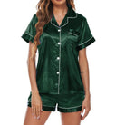 Women's Silk Satin Pajamas and Loungewear PJ Set-Mothers Day Gifts-Everyone's Marketplace