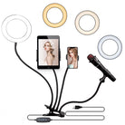 6" 4 in 1 Desktop Clip Light Set Selfie Ring Light-Everyone's Marketplace