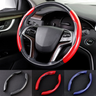 1Pair Carbon Fiber Universal Car Steering Wheel Cover-Everyone's Marketplace