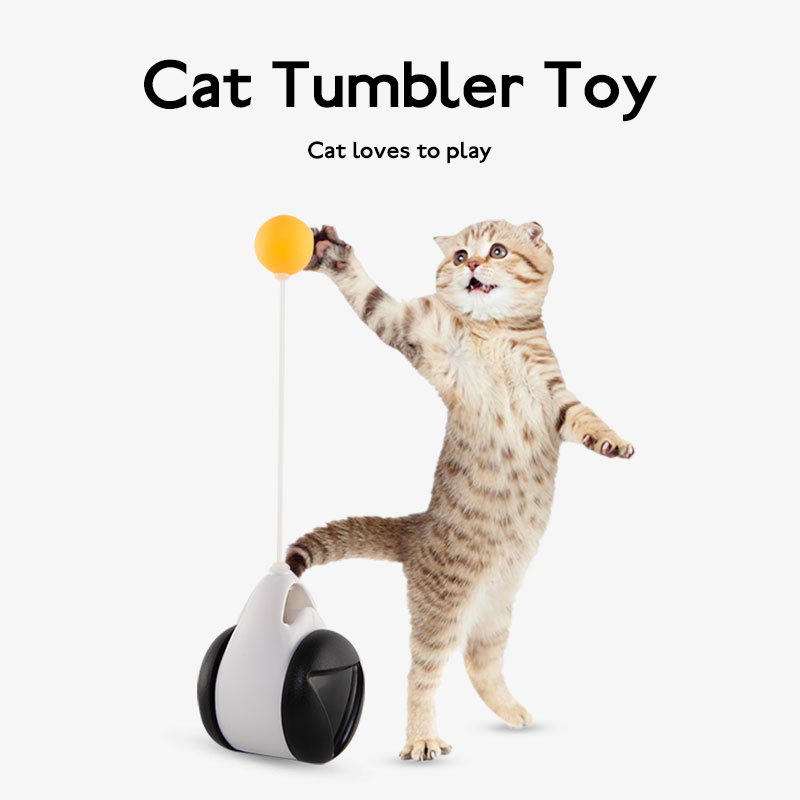 Tumbler Balanced Wheel Swinging Ball Cat Toy-Everyone's Marketplace