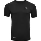 RDX T2 Black Short Sleeves Sweat-Wicking Gym T-Shirt-Everyone's Marketplace