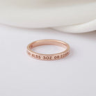 New Mom Ring, First Time Mother Gift, Baby Name Ring-Everyone's Marketplace