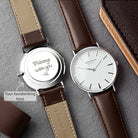 Handwriting Gifts for Groom, Engraved Watch for Men-Everyone's Marketplace