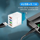 4 USB Charger Quick Charge for iPhone Huawei Samsung-Everyone's Marketplace