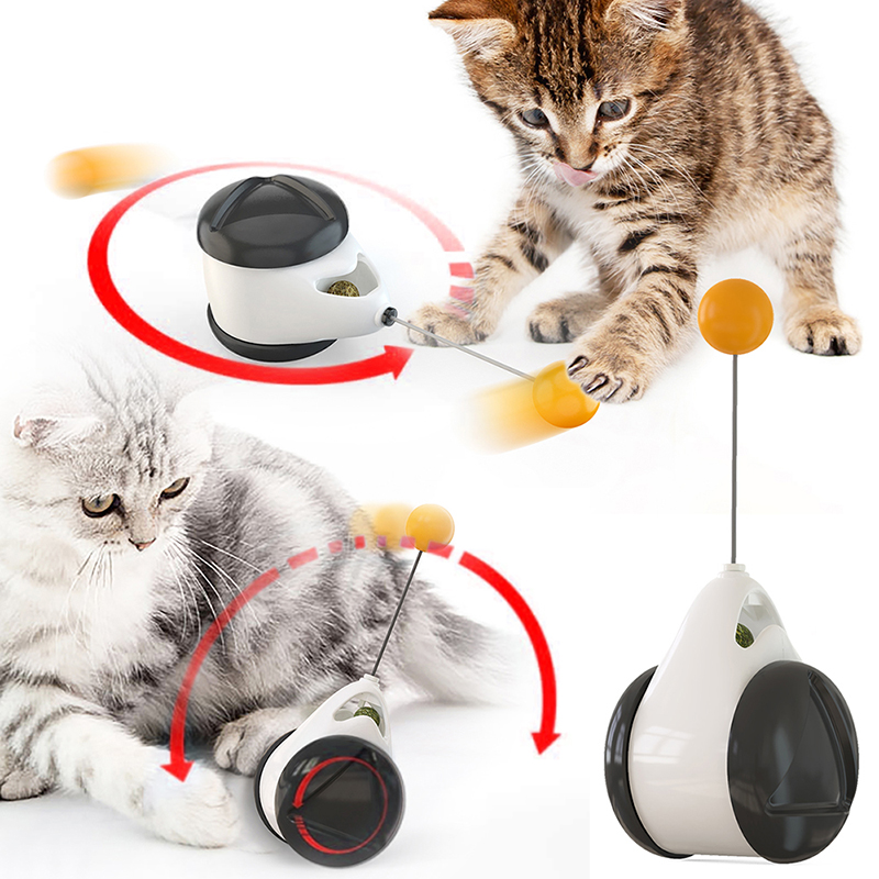 Tumbler Balanced Wheel Swinging Ball Cat Toy-Everyone's Marketplace