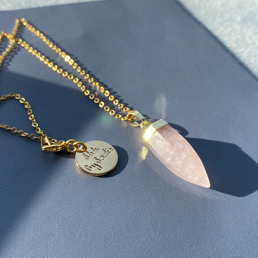 Glow Necklace - Crystal Quartz / Rose Quartz / Amethyst-Everyone's Marketplace