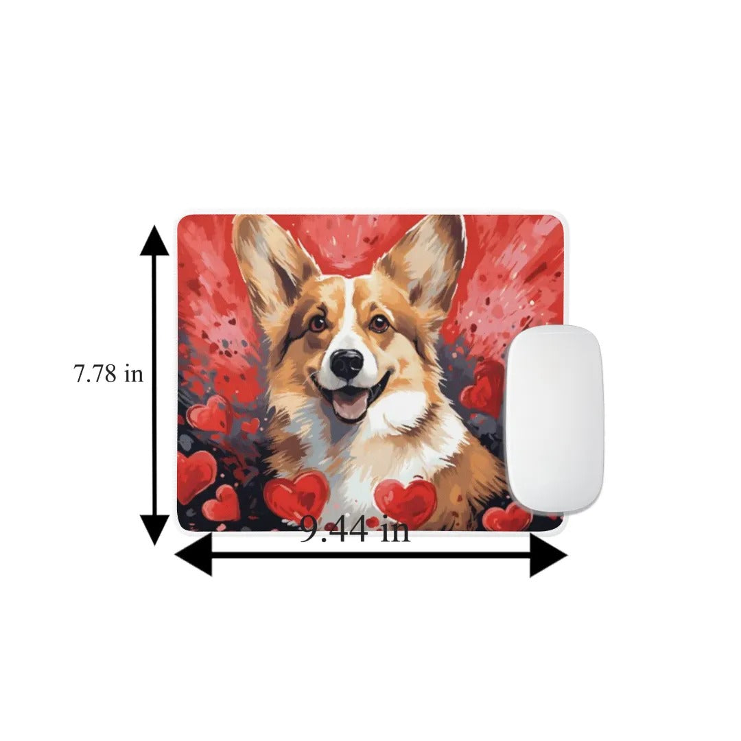 Sweetheart Dog Welsh Corgi Non-Slip Rubber Mousepad-Everyone's Marketplace