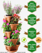 Nature's Distributing Stacking Planters - 5 Tier-Everyone's Marketplace