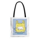Save Earth Polar Bear Edition Shopper Tote Bag Medium-Everyone's Marketplace