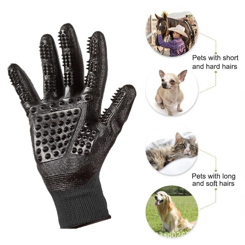 Fast Shipping 1 Pair Pet Grooming Gloves-Everyone's Marketplace
