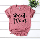 Cat Mom T-shirt-Everyone's Marketplace