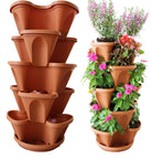 Nature's Distributing Stacking Planters - 5 Tier-Everyone's Marketplace