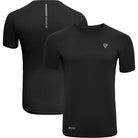 RDX T2 Black Short Sleeves Sweat-Wicking Gym T-Shirt-Everyone's Marketplace