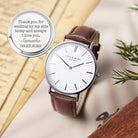 Personalized Mens Watch, Engraved Watch Gift for Boyfriend Husband-Everyone's Marketplace