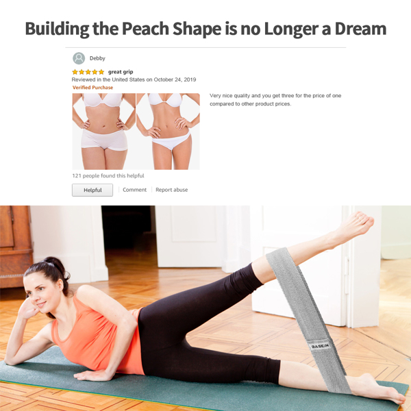 3 Pack Set Resistance Exercise Fitness Bands-Everyone's Marketplace