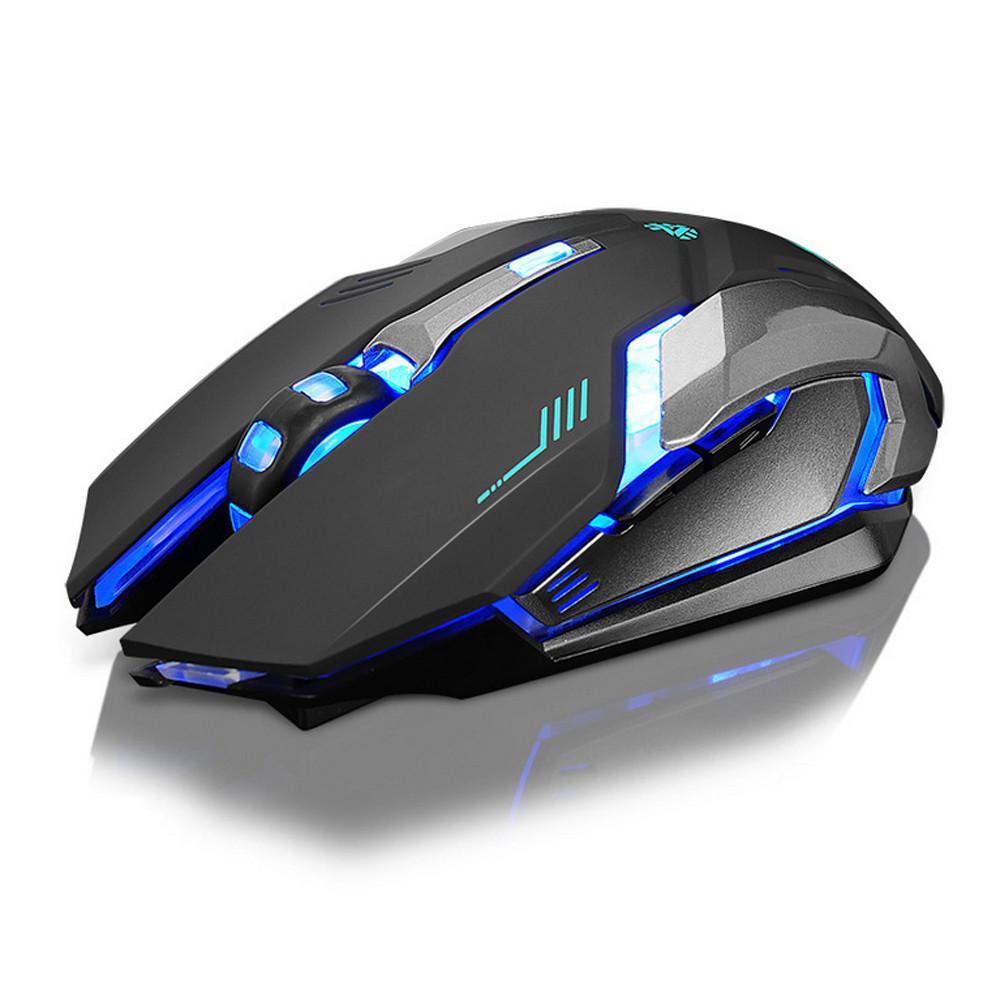 Ninja Dragon Stealth 7 Wireless Silent LED Gaming Mouse-Everyone's Marketplace