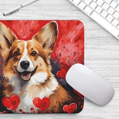 Sweetheart Dog Welsh Corgi Non-Slip Rubber Mousepad-Everyone's Marketplace