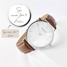 Handwriting Gifts for Groom, Engraved Watch for Men-Everyone's Marketplace