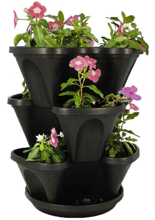 Nature's Distributing Stacking Planters - 3 Tier-Everyone's Marketplace