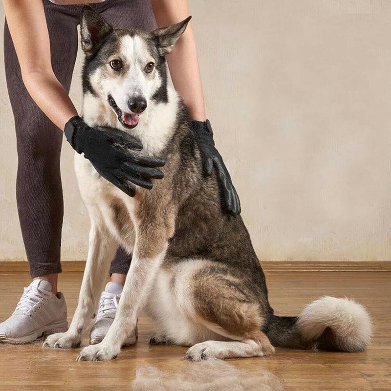 Fast Shipping 1 Pair Pet Grooming Gloves-Everyone's Marketplace
