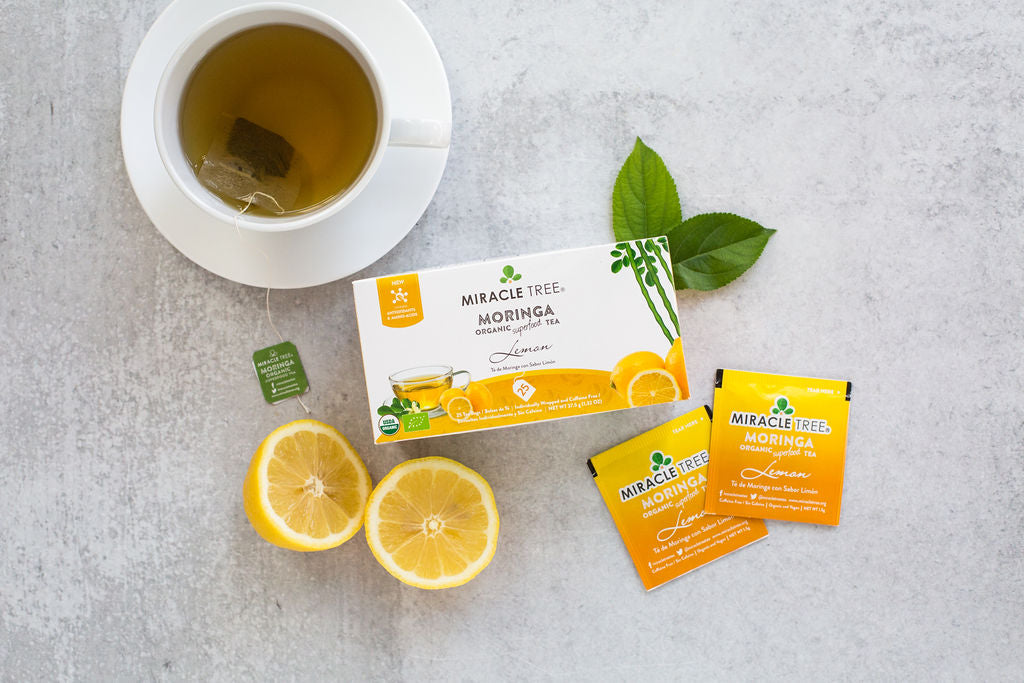 Miracle Tree's Organic Moringa Tea, Lemon-Everyone's Marketplace