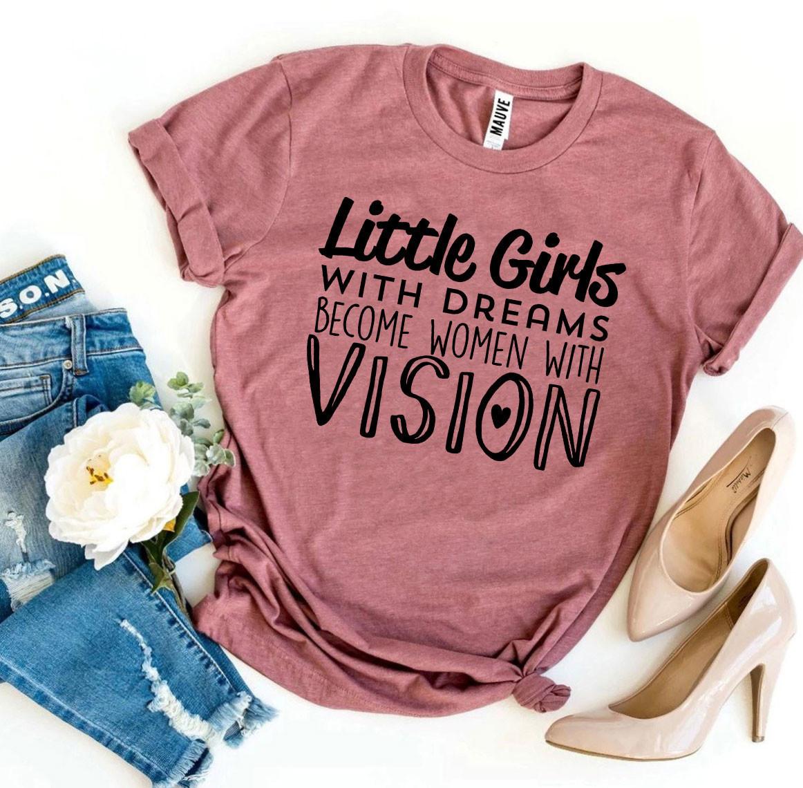Little Girls With Dreams T-shirt-Everyone's Marketplace