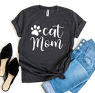 Cat Mom T-shirt-Everyone's Marketplace