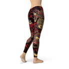 Womens Dragon Leggings-Everyone's Marketplace