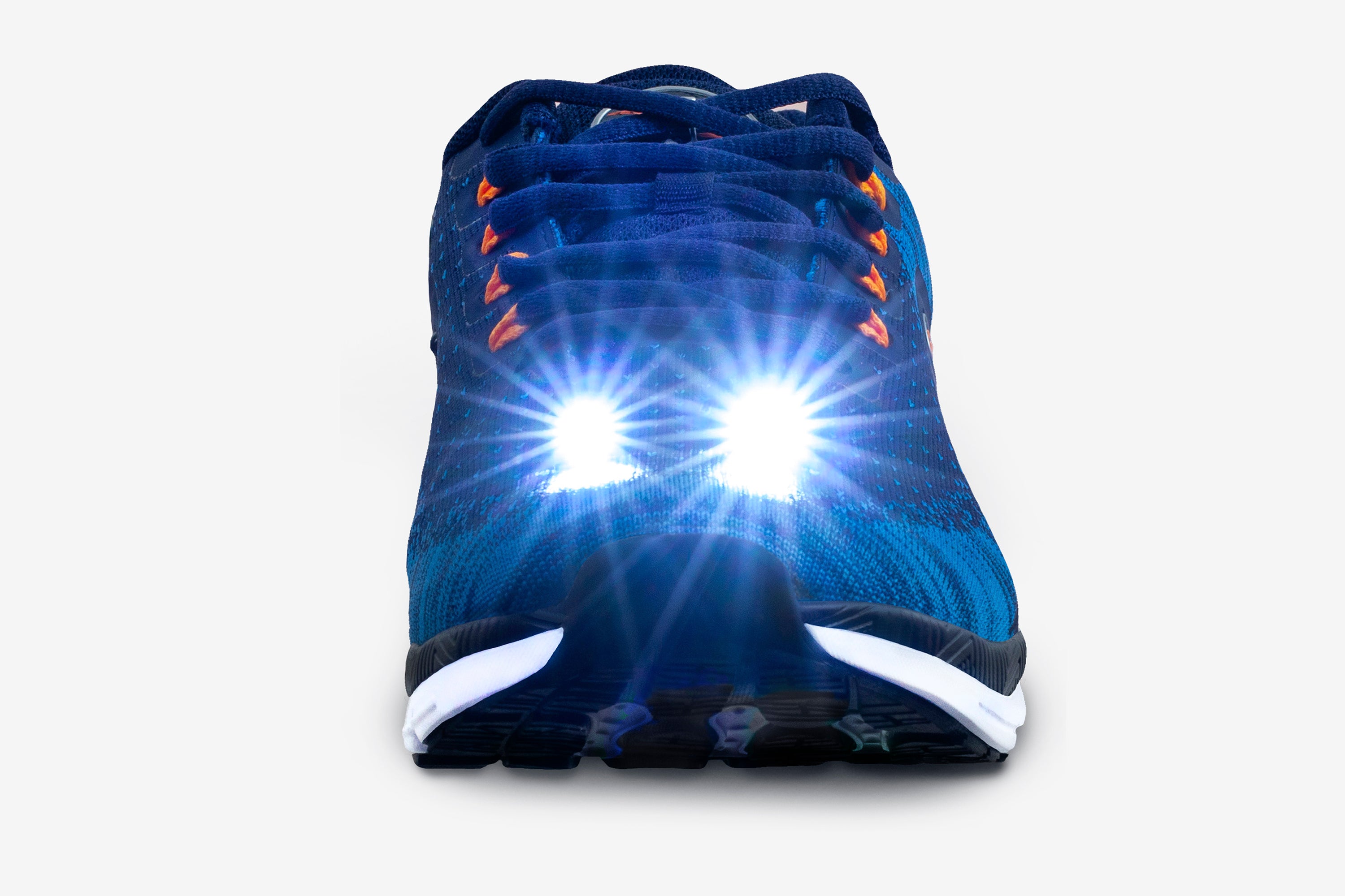 Men's Night Runner Shoes With Built-in Safety Lights-Everyone's Marketplace