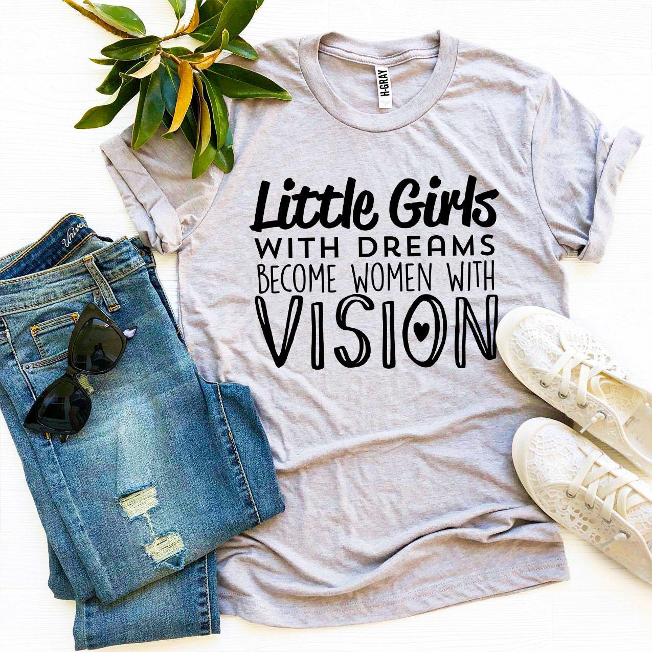 Little Girls With Dreams T-shirt-Everyone's Marketplace