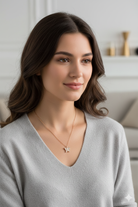 925 Sterling Silver Rose Gold Butterfly Necklace Women Pendant Jewelry-Everyone's Marketplace