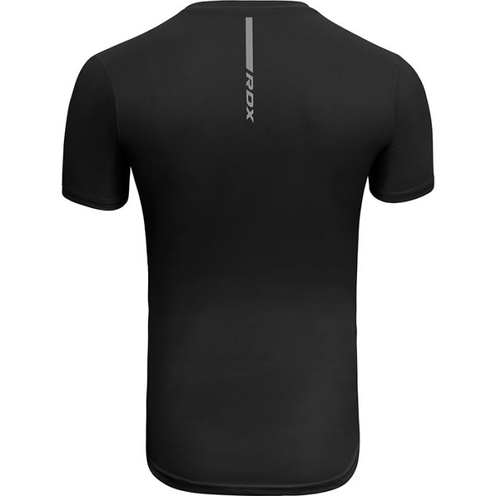 RDX T2 Black Short Sleeves Sweat-Wicking Gym T-Shirt-Everyone's Marketplace