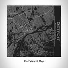 Detroit - Michigan Map Tumbler in Matte Black-Everyone's Marketplace
