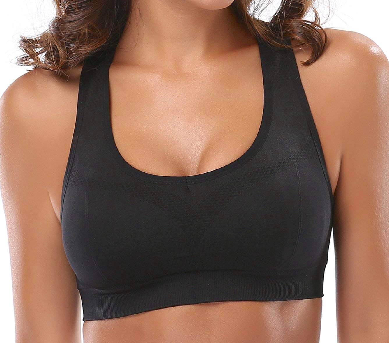 La Vittoria Racerback Athletic Sports Bra-Everyone's Marketplace