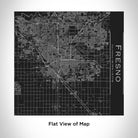 Fresno - California Map Tumbler in Matte Black-Everyone's Marketplace