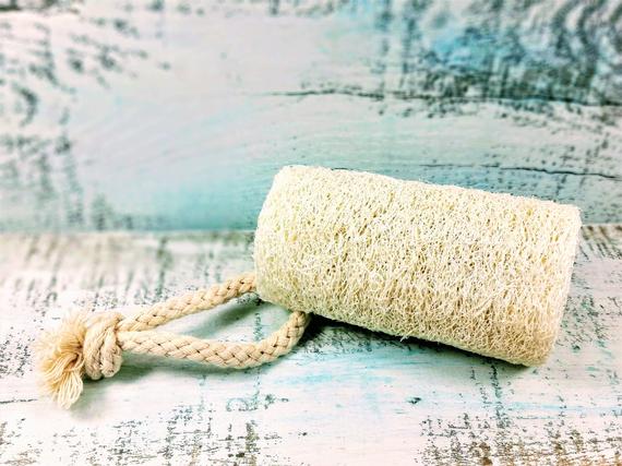 Organic Natural 4" Loofah, loofa, luffa, vegan-Everyone's Marketplace