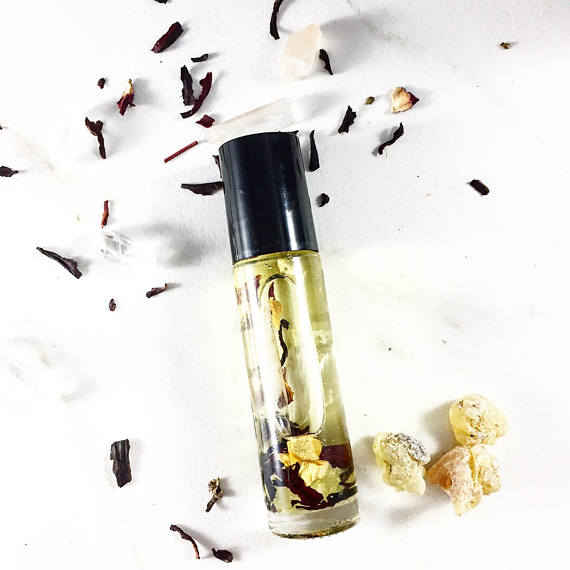Essential Oil Blend with Crystals Frankincense-Everyone's Marketplace