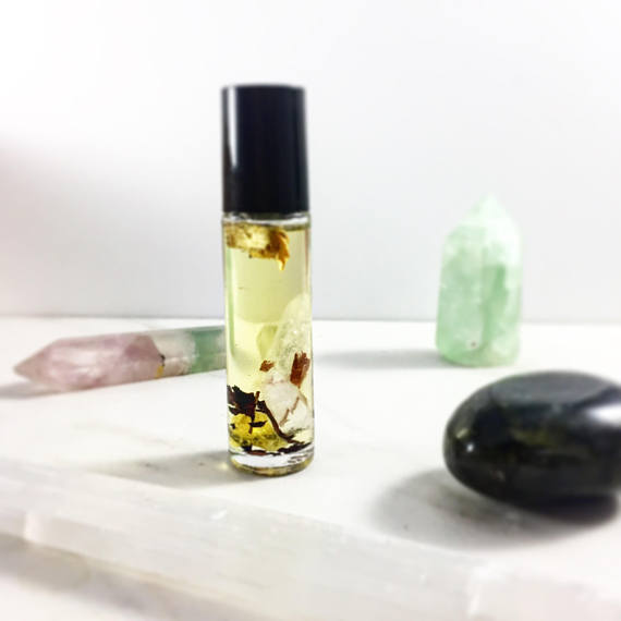 Essential Oil Blend with Crystals Frankincense-Everyone's Marketplace
