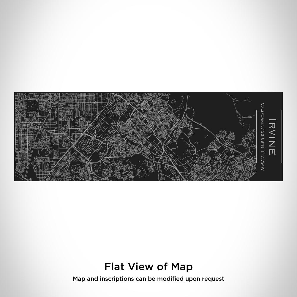 Irvine - California Map Insulated Cup in Matte Black-Everyone's Marketplace