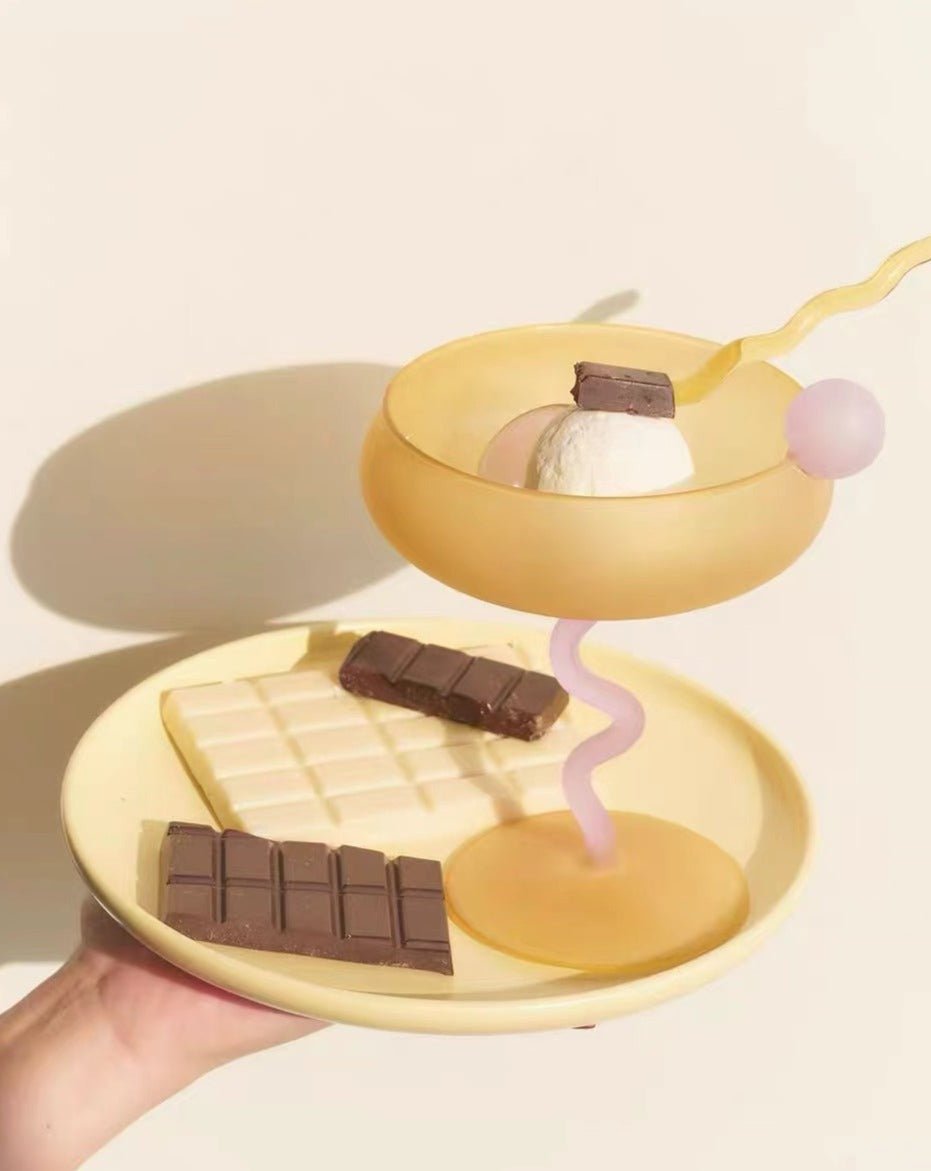 Jelly Bean Wine Glass - Whimsical Eclectic Dopamine Cocktail Coupe-Everyone's Marketplace