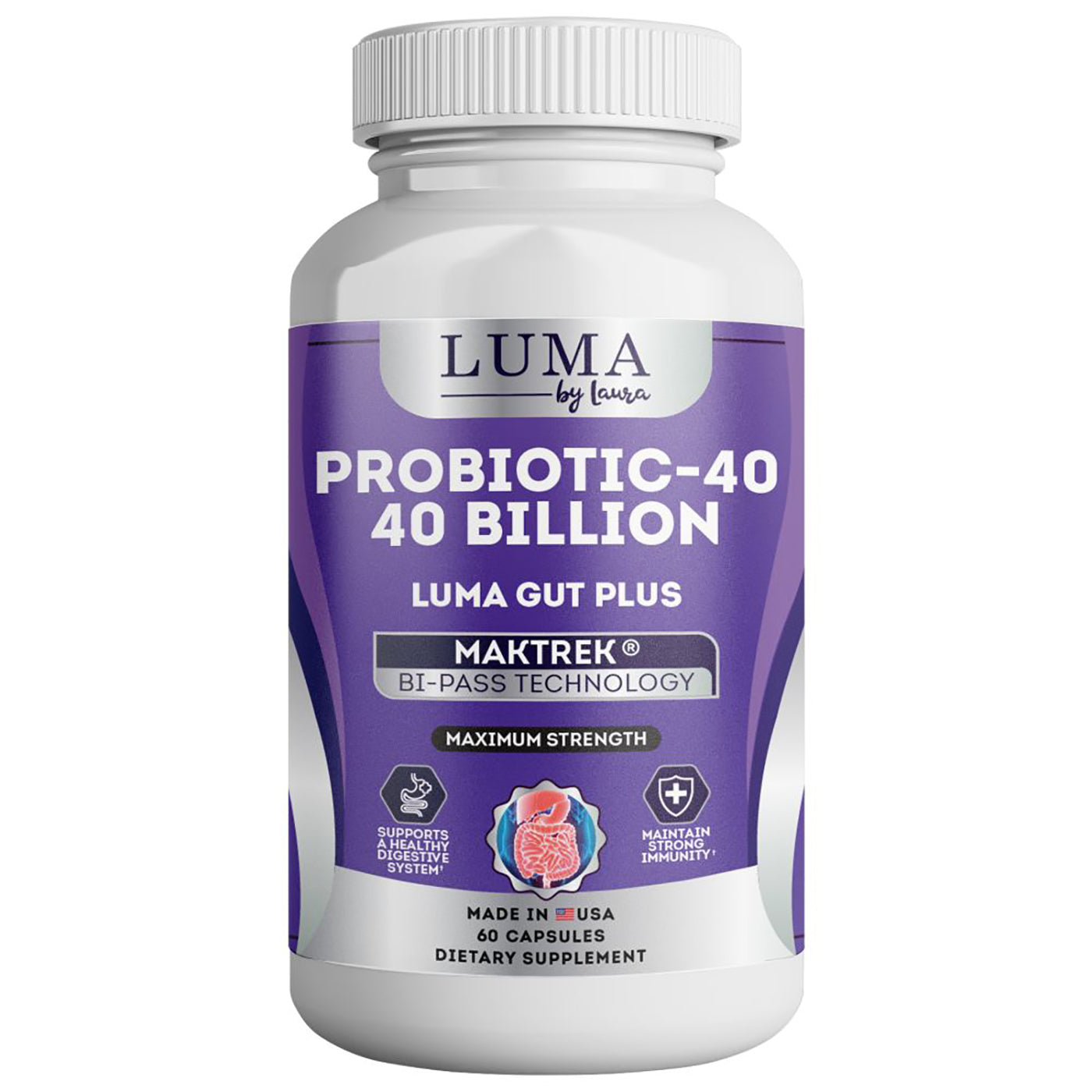 Luma Gut Plus - Probiotics for Men and Women for Stomach Acid-Everyone's Marketplace