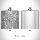 Minneapolis - Minnesota Map Hip Flask-Everyone's Marketplace
