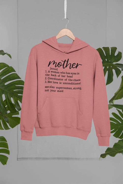 Mom Noun Mom Hoodie-Everyone's Marketplace