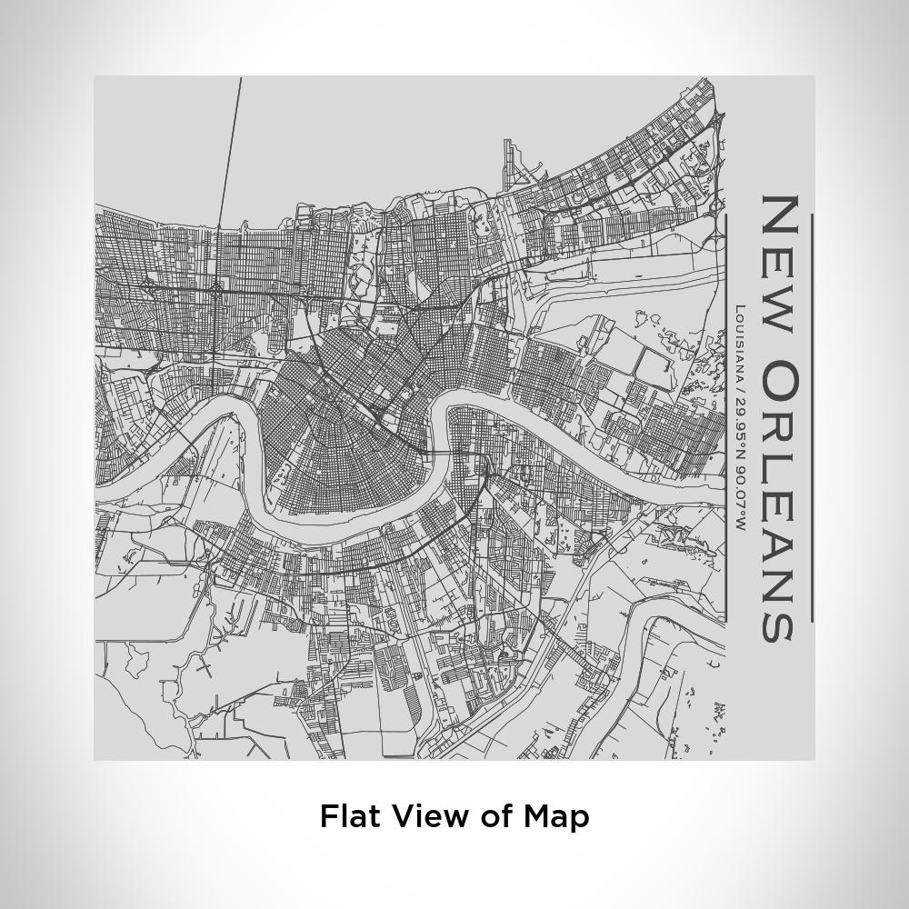 New Orleans - Louisiana Map Tumbler-Everyone's Marketplace