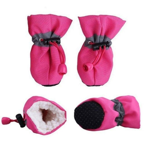Dogs Winter Warm Shoes 4 PCS Set-Everyone's Marketplace