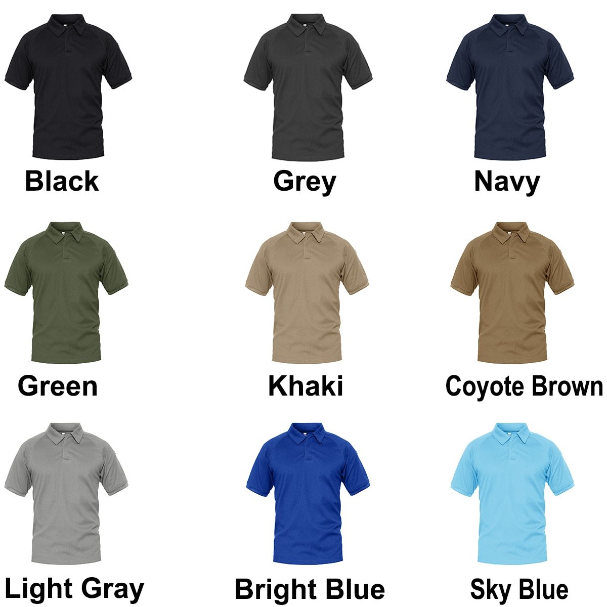 Summer Military T-shirts Men Clothing Tactical T-Shirt Quick Dry-Everyone's Marketplace