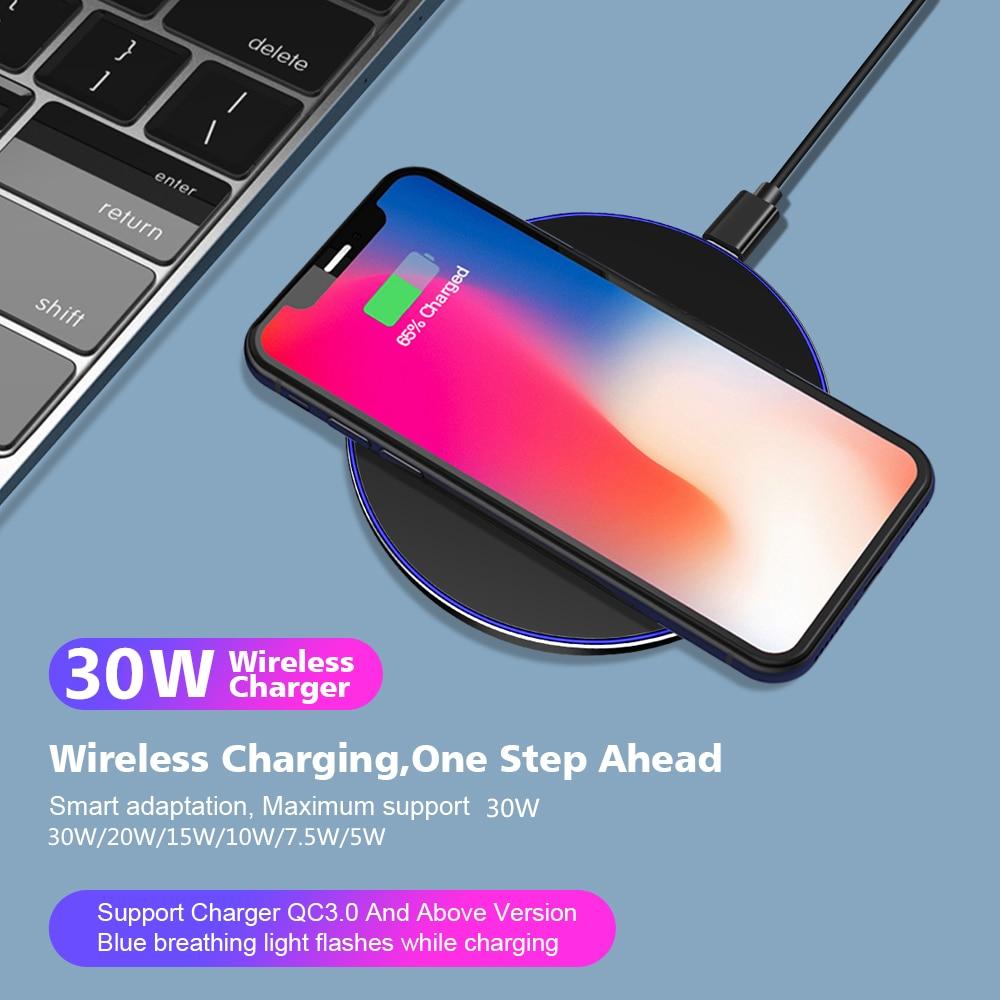 Dragon W9 30W Wireless Charging Pad-Everyone's Marketplace