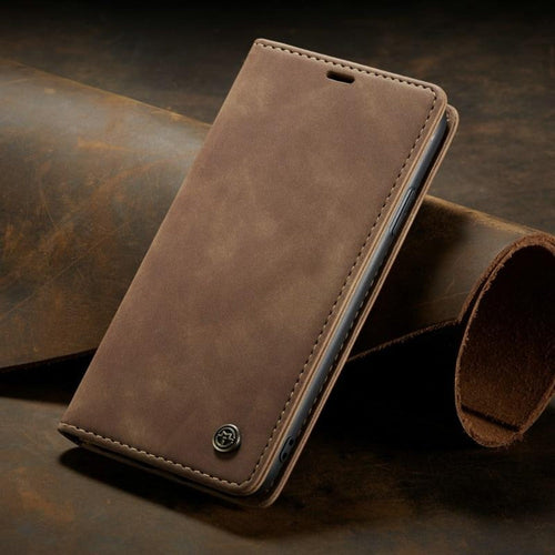 Luxury Magnetic Flip Wallet Case for iPhone 7, 8, X, 11, 12, 13-Everyone's Marketplace