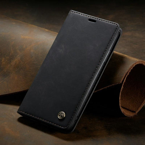 Luxury Magnetic Flip Wallet Case for iPhone 7, 8, X, 11, 12, 13-Everyone's Marketplace